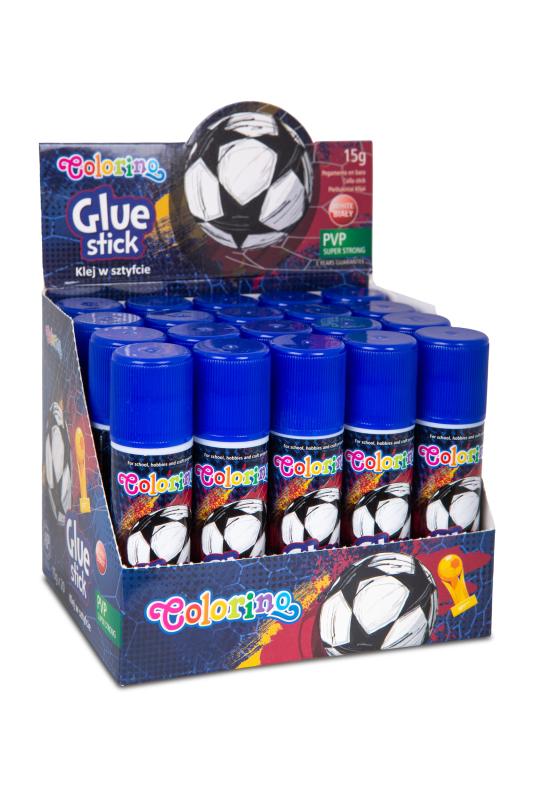 KLEJ W SZTYFCIE 15 G /FOOTBALL COLORINO SCHOOL #