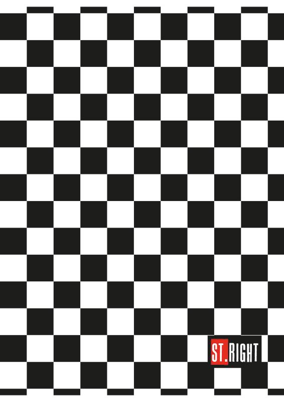 ZESZYT A4/32 # CHECKERED VIBE LAMINOWANY