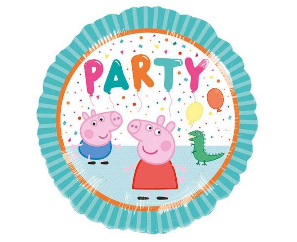 BALON FOLIOWY 18' PEPPA PIG PARTY