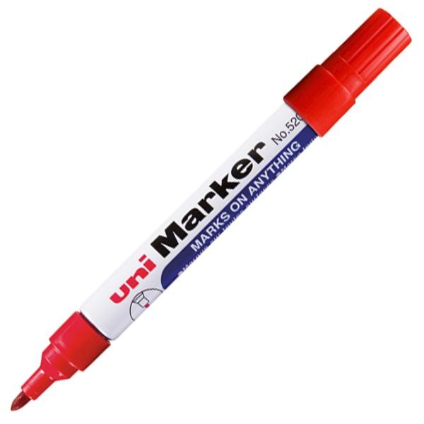 MARKER UNI 520FCZERWONY
