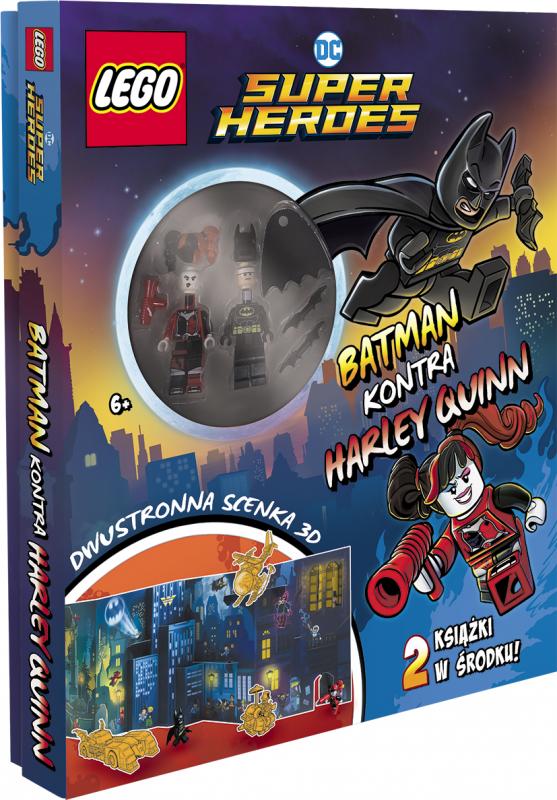 KSIĄŻECZKA LEGO DC COMICS SUPER HEROES.BATMAN KONTRA HARLEY QUINN