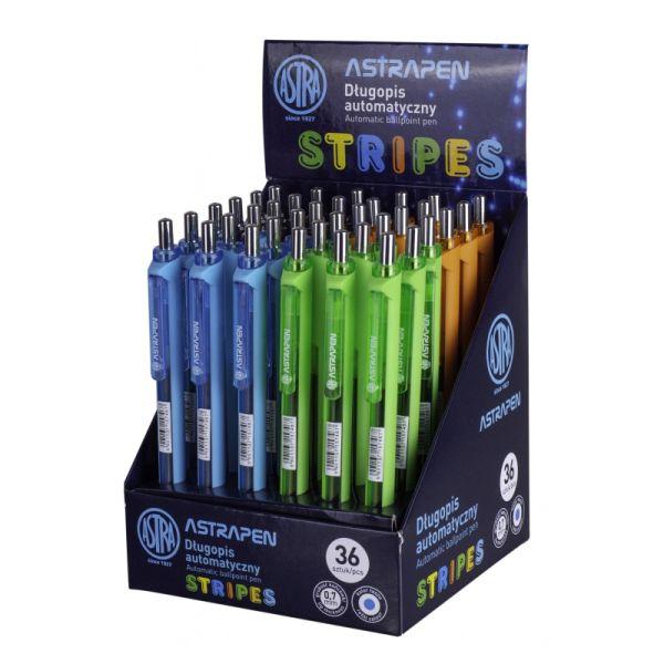 DŁUGOPIS AUTOMATYCZNY ASTRA PEN STRIPES