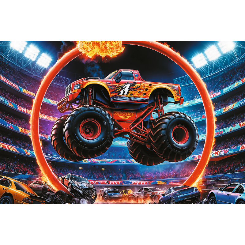 PUZZLE 60 TREFL MONSTER TRUCK