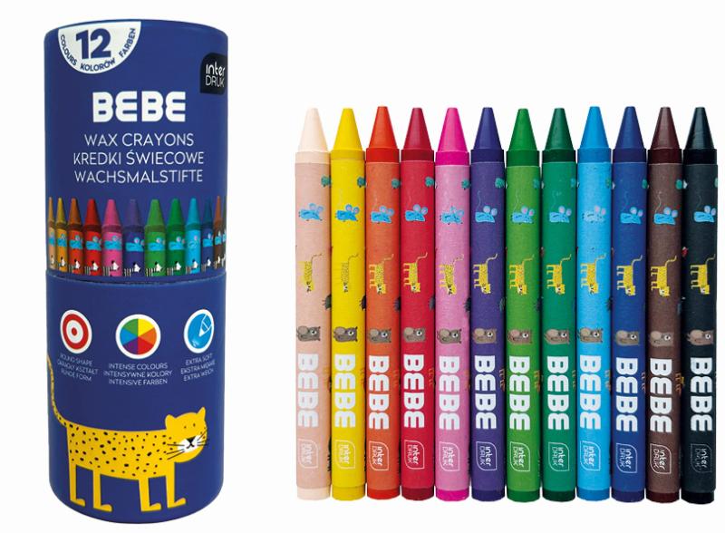 KREDKI 12 ŚWIECOWE BEBE KIDS
