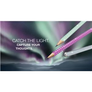 OŁÓWEK FABER SPARKLE ELECTRIC FUCHSIA
