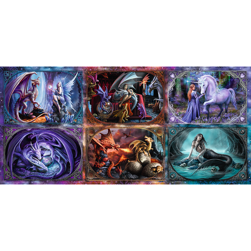 PUZZLE 9000 TREFL FANTASTYCZNE STWORZENIA