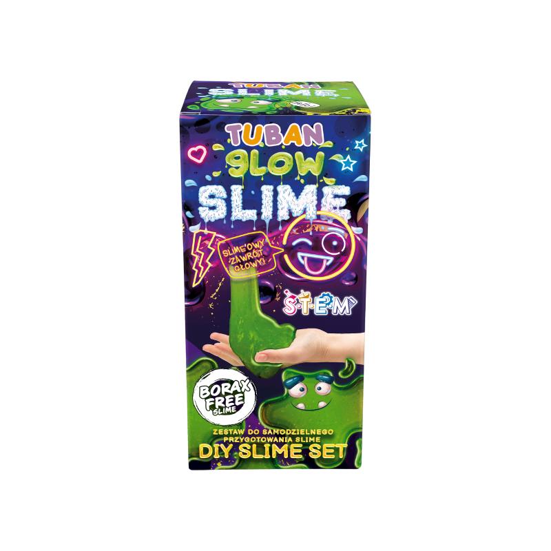ZESTAW SLIME DIY ŚWIECĄCY W CIEMNOŚCI TUBAN