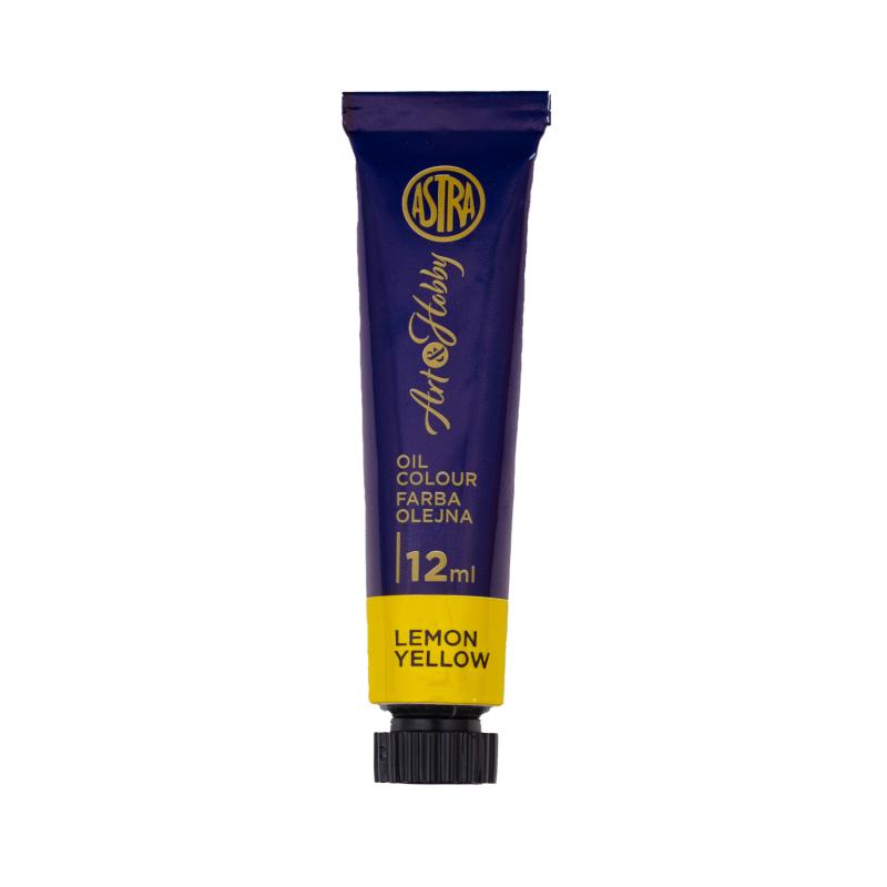 ZESTAW FARB OLEJNYCH ASTRA ART&HOBBY 12 kol x12 ml