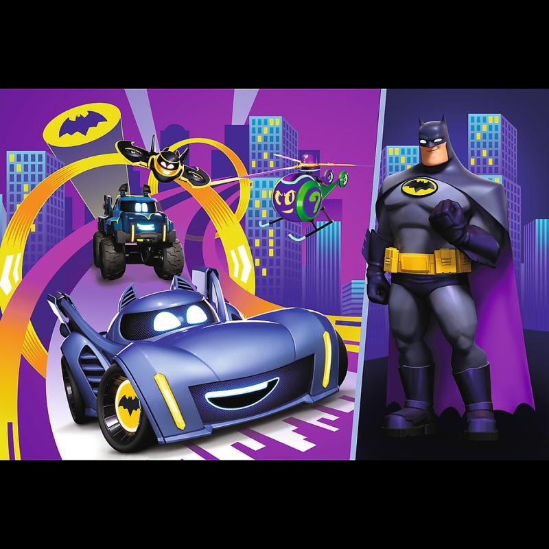 PUZZLE 60 TREFL BATMAN I JEGO POJAZD