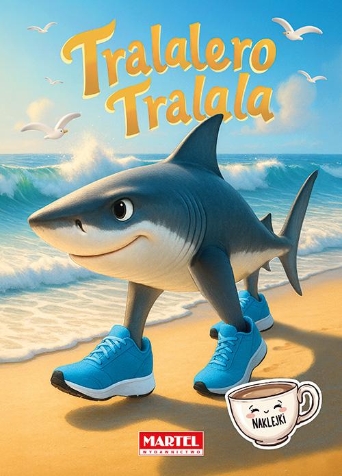 KSIĄŻECZKA TRALALERO TRALALA Z NAKLEJKAMI