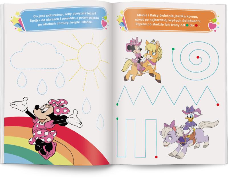KSIĄŻECZKA DISNEY UCZY MIX. ZADANIA DO ZMAZYWANIA EDU