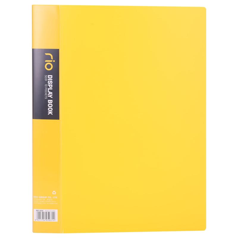ALBUM OFERTOWY A4/10 KOSZULEK ŻÓŁTY RIO DELI