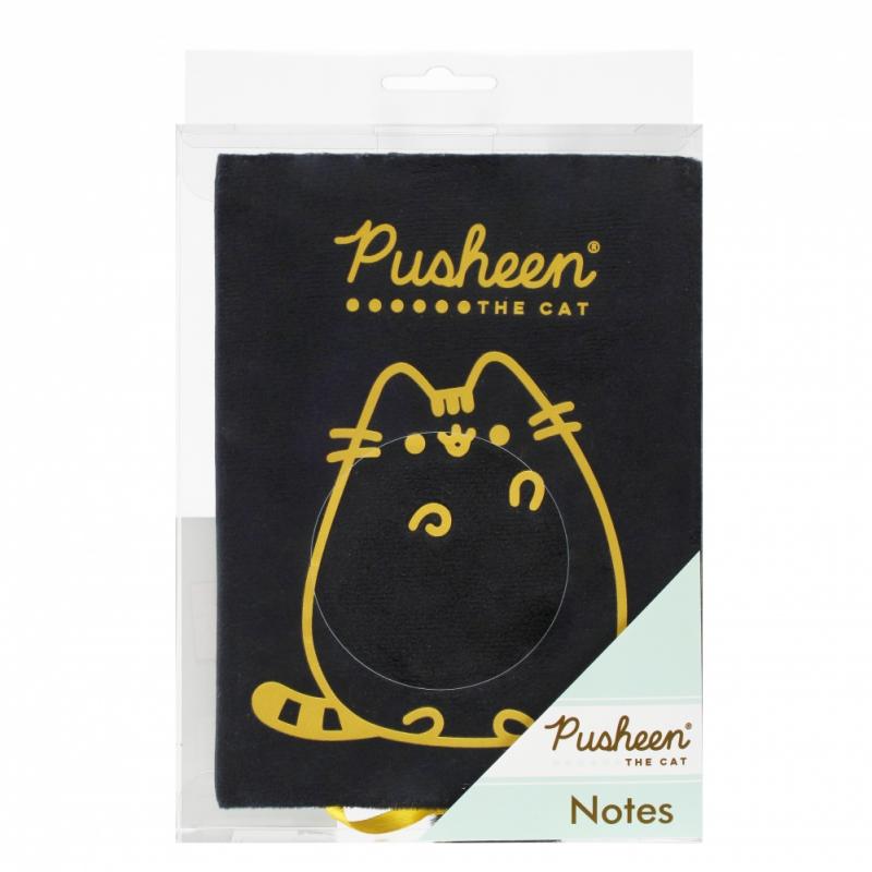 NOTES PLUSZOWY A5/96 PUSHEEN GOLD CZARNY