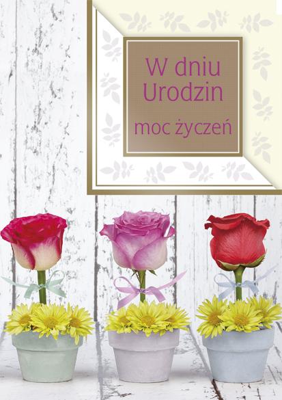 LAURKA B6W POLMAK WYCINANA URODZINY PRZESUWANE