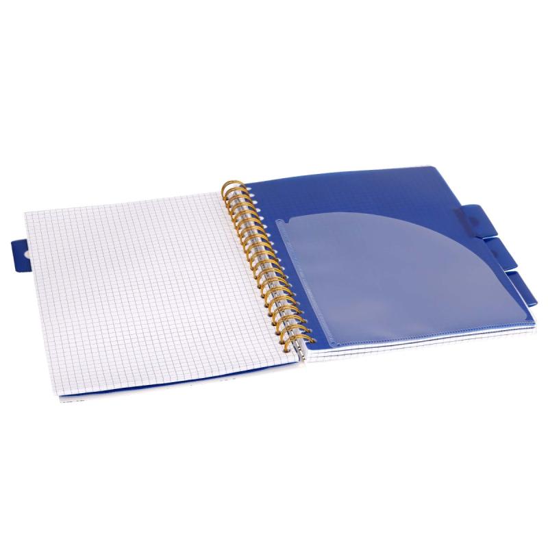 KOŁOZESZYT B5/100# GWIAZDY CZARNY 80G STRIGO