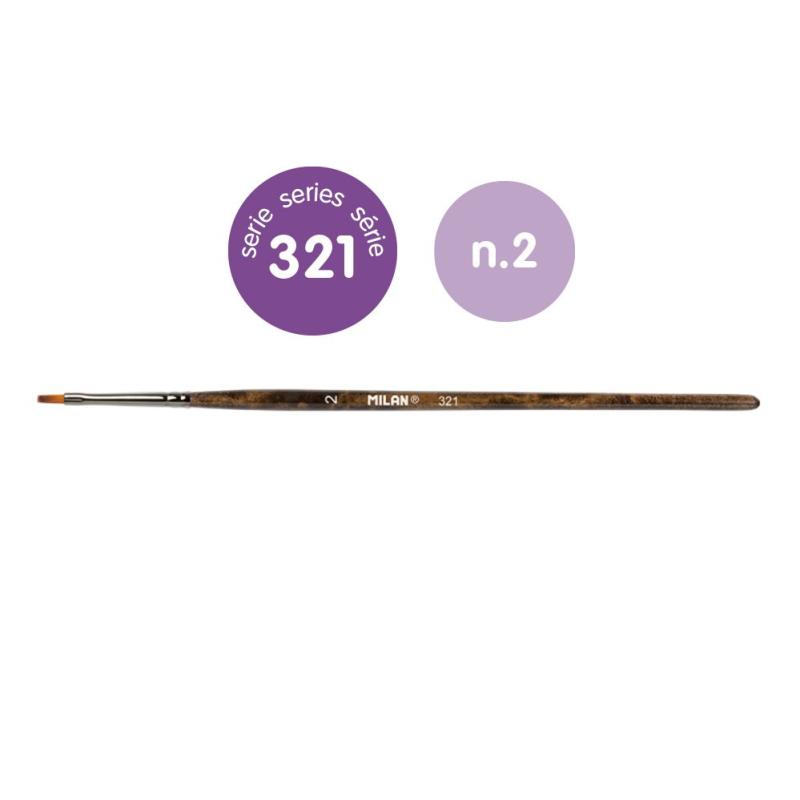 PĘDZLE MILAN NR 2/321 A12