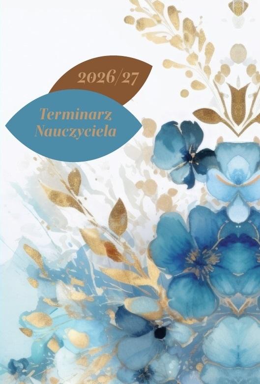 TERMINARZ NAUCZYCIELA A5 DZIENNY GOLD 26/27