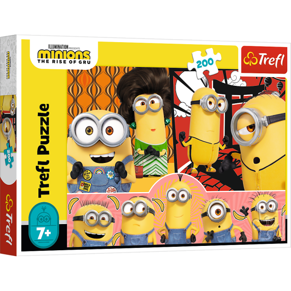 PUZZLE 200 TREFL MINIONKI W AKCJI