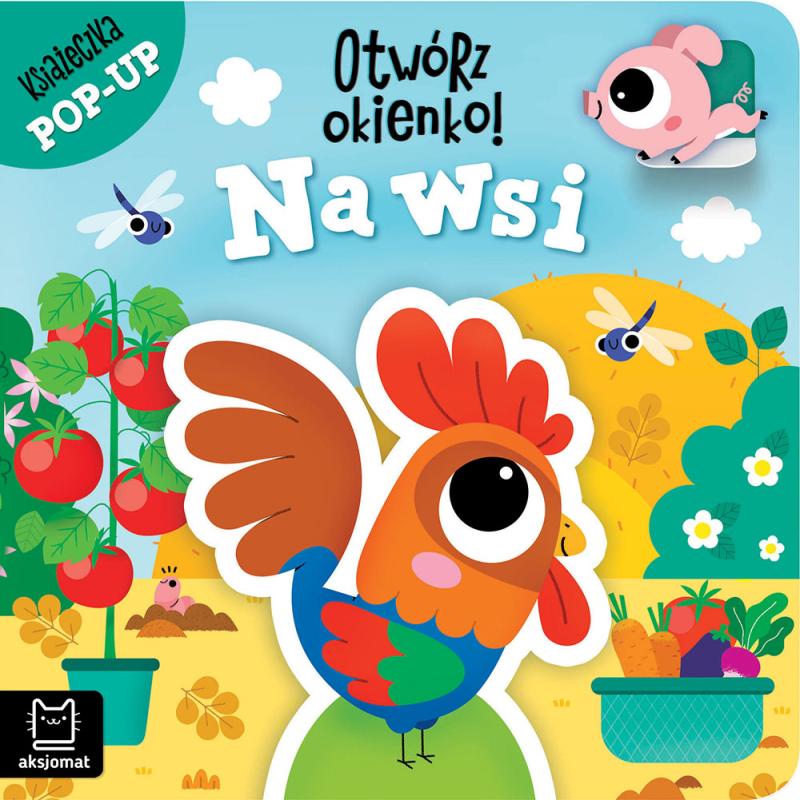 KSIĄŻECZKA OTWÓRZ OKIENKO! NA WSI KSIĄŻECZKA POP-UP