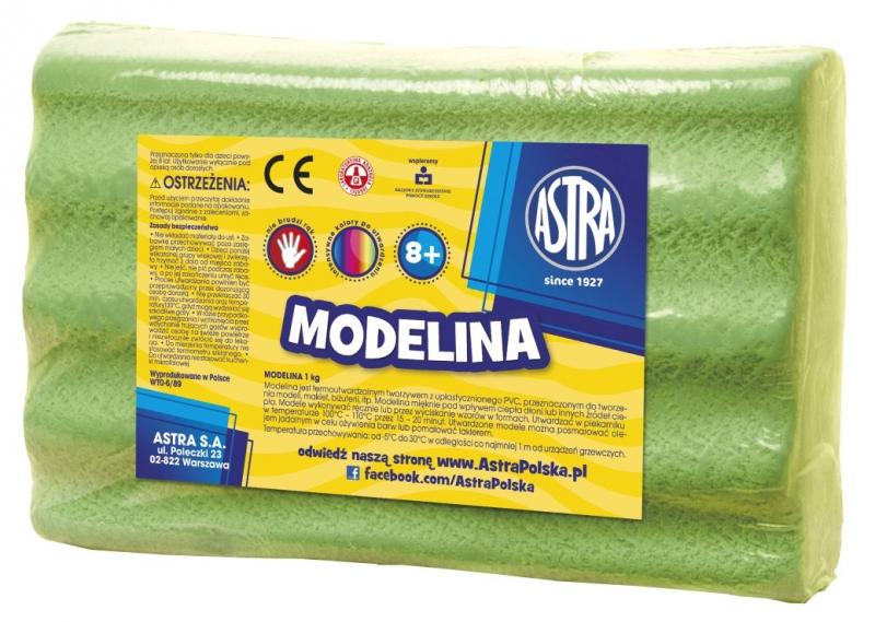 MODELINA 1KG ASTRA ZIELONA JASNA