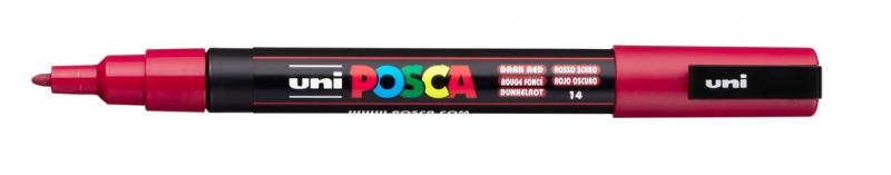 MARKER UNI PC-3M POSCA BORDOWY NR 14