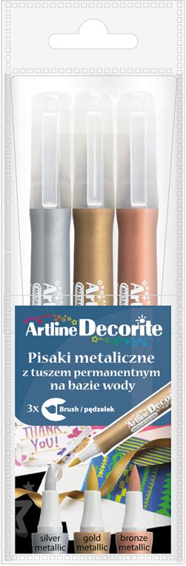 MARK.DECORITE BRUSH /3/METALI TOMA