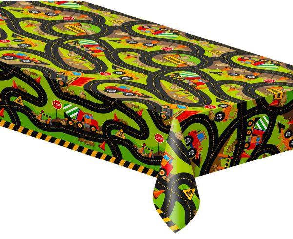 OBRUS PLASTIKOWY BUDOWA ROZM.137X213