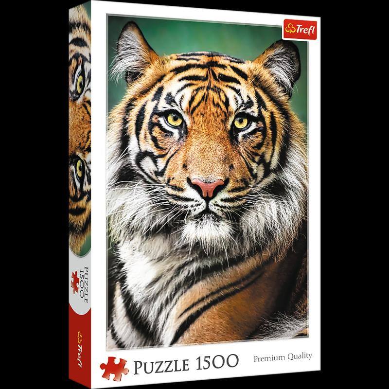 PUZZLE 1500 TREFL PORTRET TYGRYSA