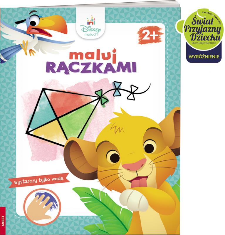 KSIĄŻECZKA DISNEY MALUCH. MALUJ RĄCZKAMI
