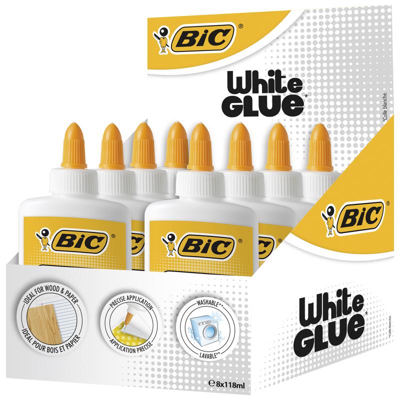 KLEJ BIC WHITE GLUE 118 ML