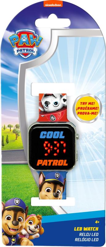 ZEGAREK LED Z KALENDARZEM (6X8)PSI PATROL
