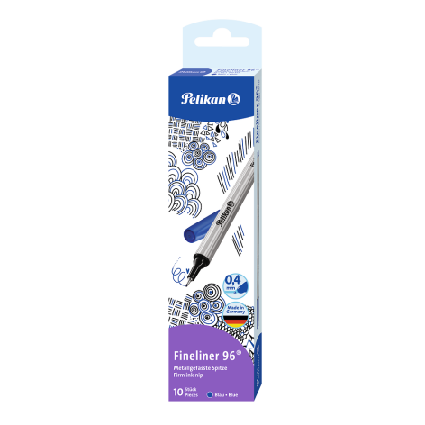 CIENKOPIS PELIKAN 96 0,4MM NIEBIESKI A10