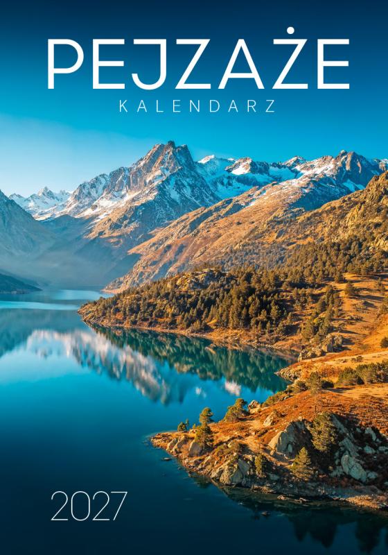 KALENDARZ ŚCIENNY A3 PEJZAŻE AREX