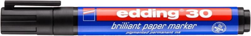 MARKER EDDING E-30 1,5-3MM CZARNY DO PAPIERU