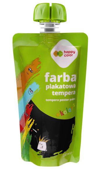 FARBA TEMPERA 100ML CZARNA GDD