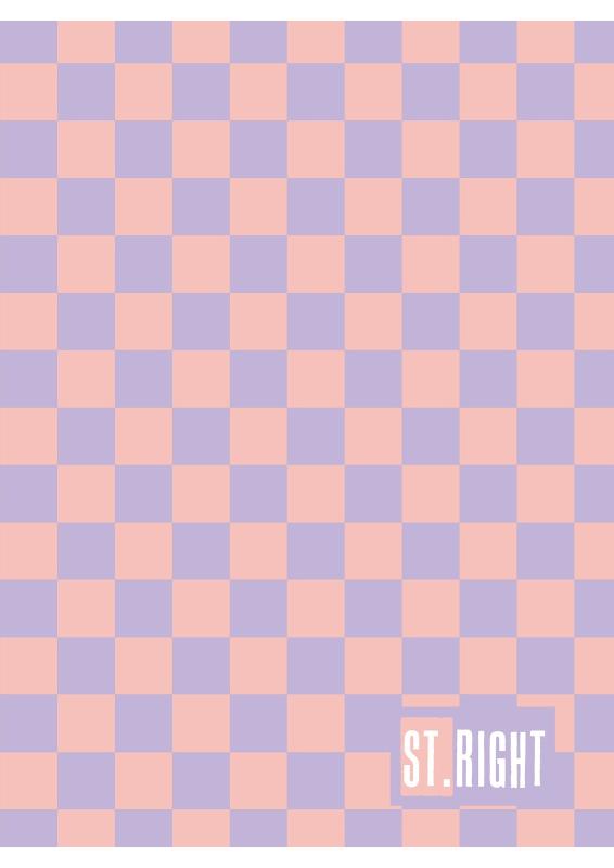 ZESZYT A5/32 # CHECKERED VIBE LAMINOWANY