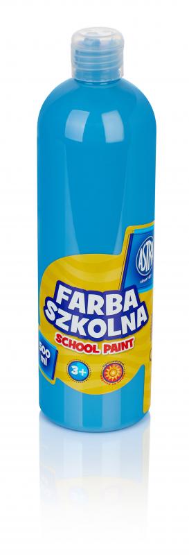 FARBA SZKOLNA ASTRA 500ML NIEBIESKA