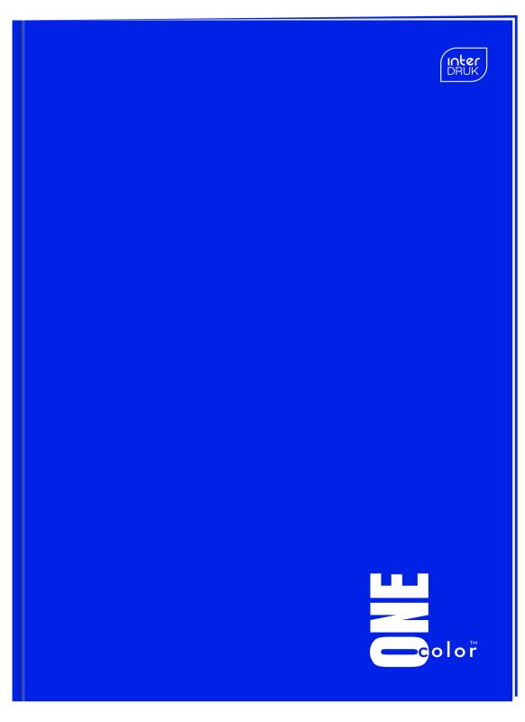 ZESZYT A4/96 = INTER ONE COLOR M 70G UV