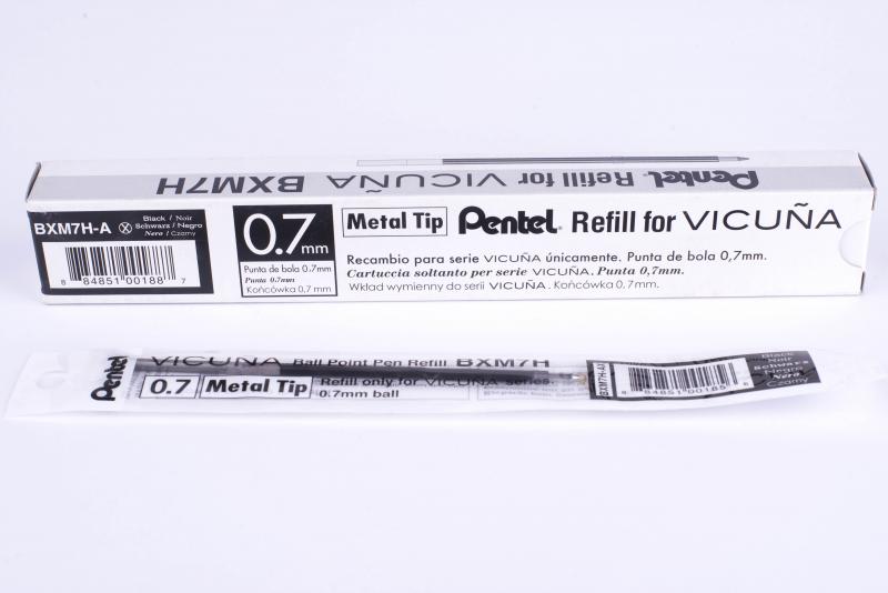 WKŁAD PENTEL VICUNA CZARNY OP 12SZT