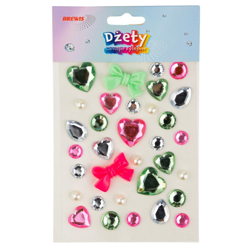 DŻETY SAMOPRZYLEPNE DS107 KOKARDY
