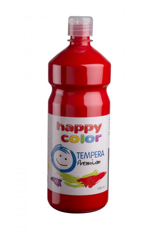 FARBY TEMPERA PREMIUM 1000ML CIEMNY POMARAŃCZOWY