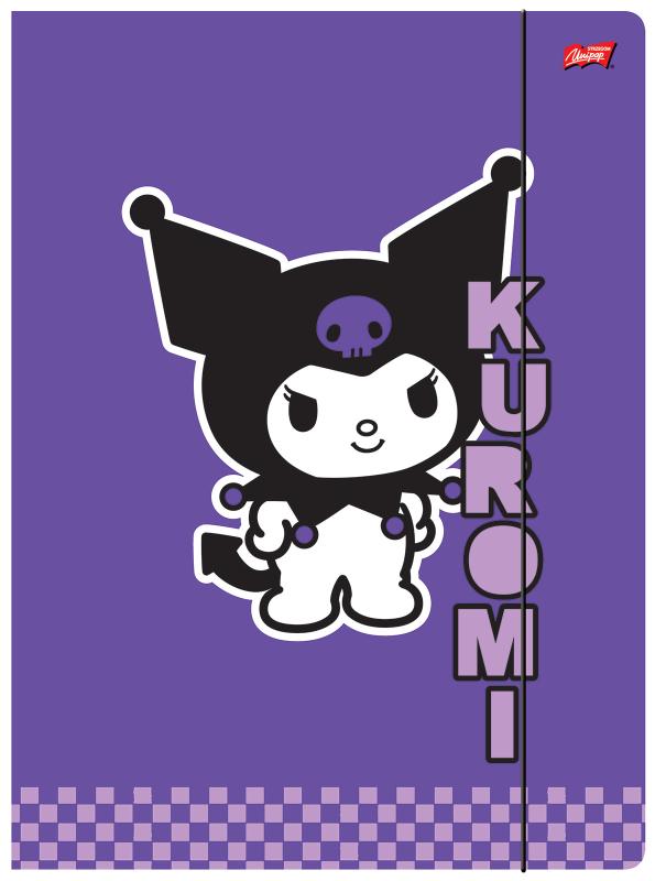 TECZKA Z GUMKĄ A4 300G KUROMI