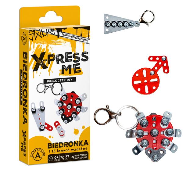 BRELOCZEK BIEDRONKA DIY X PRESS ME