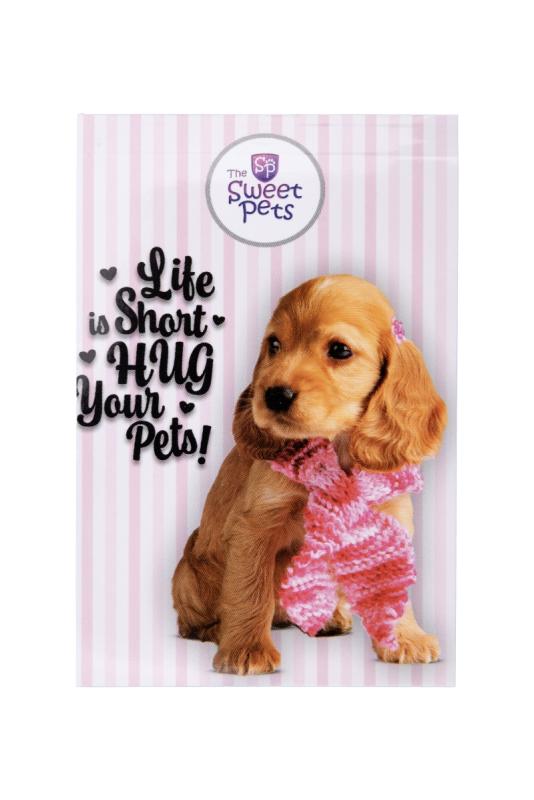 NOTES A7/30 Z PODDRUKIEM THE SWEET PETS