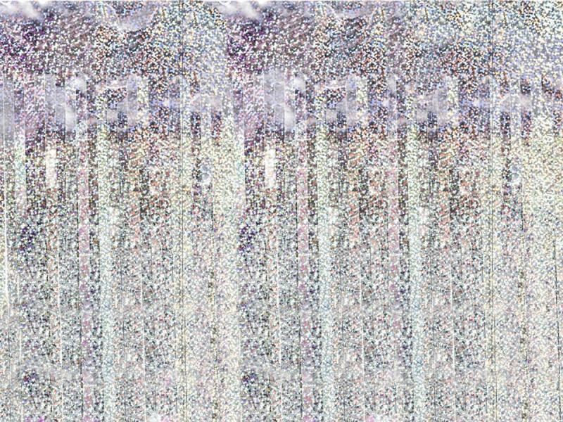 KURTYNA PARTY HOLOGRAFICZNY 100X200CM