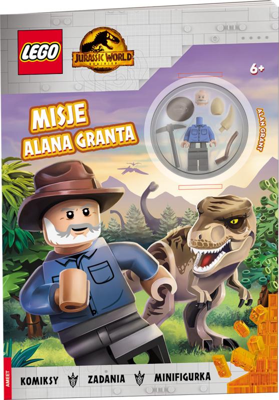 KSIĄŻECZKA LEGO JURASSIC WORLD. MISJE ALANA GRANTA