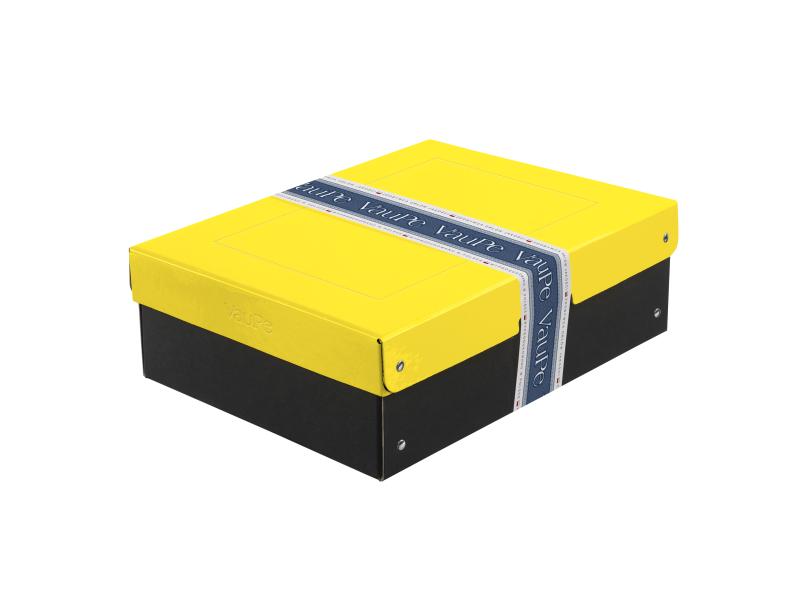 BOX DUO A4/100MM J.ŻÓŁTY -CZARNY