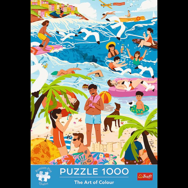 PUZZLE 1000 TREFL W WAKACYJNYM FERWORZE