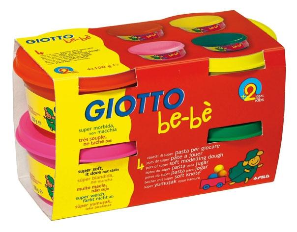 CIASTOLINA 4X100GR. BEBE GIOTTO