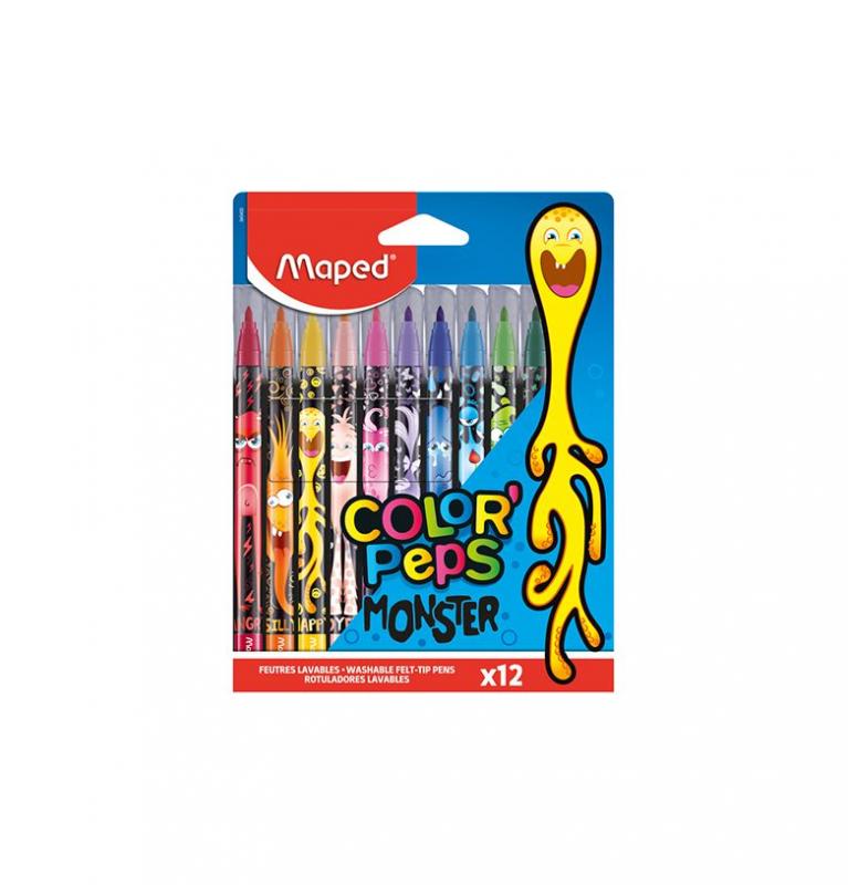 PISAKI 12 MAPED COLORPEPS MONSTER